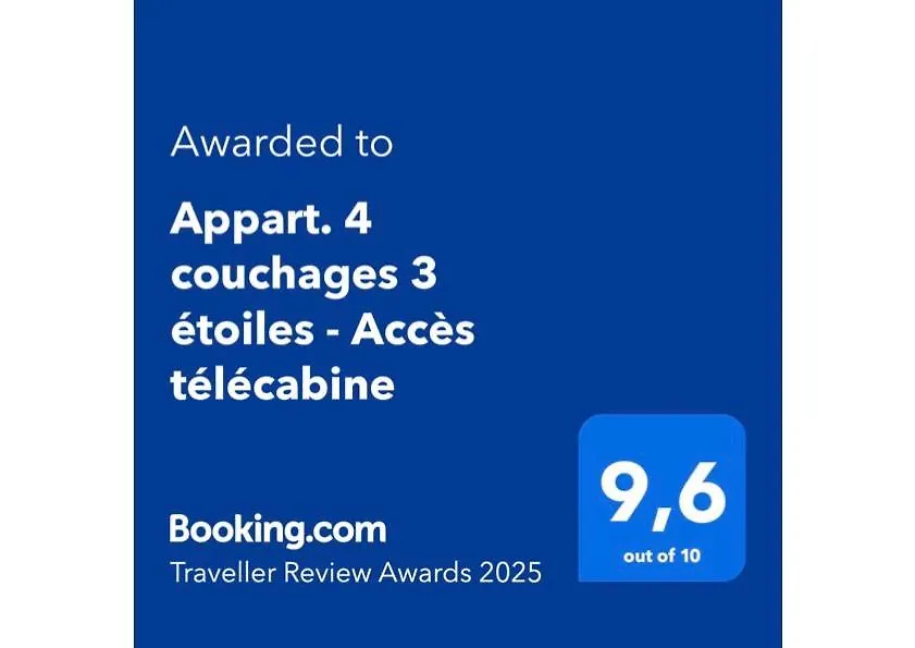 Apartment Appart. 4 Couchages 3 Etoiles - Acces Telecabine Saint-Lary-Soulan